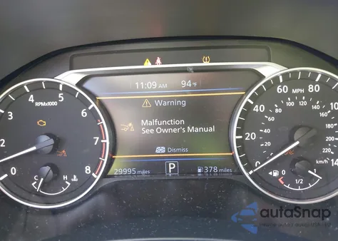 2024 Nissan Altima Sv Fwd from USA, damaged, VIN 1N4BL4DV4RN409394